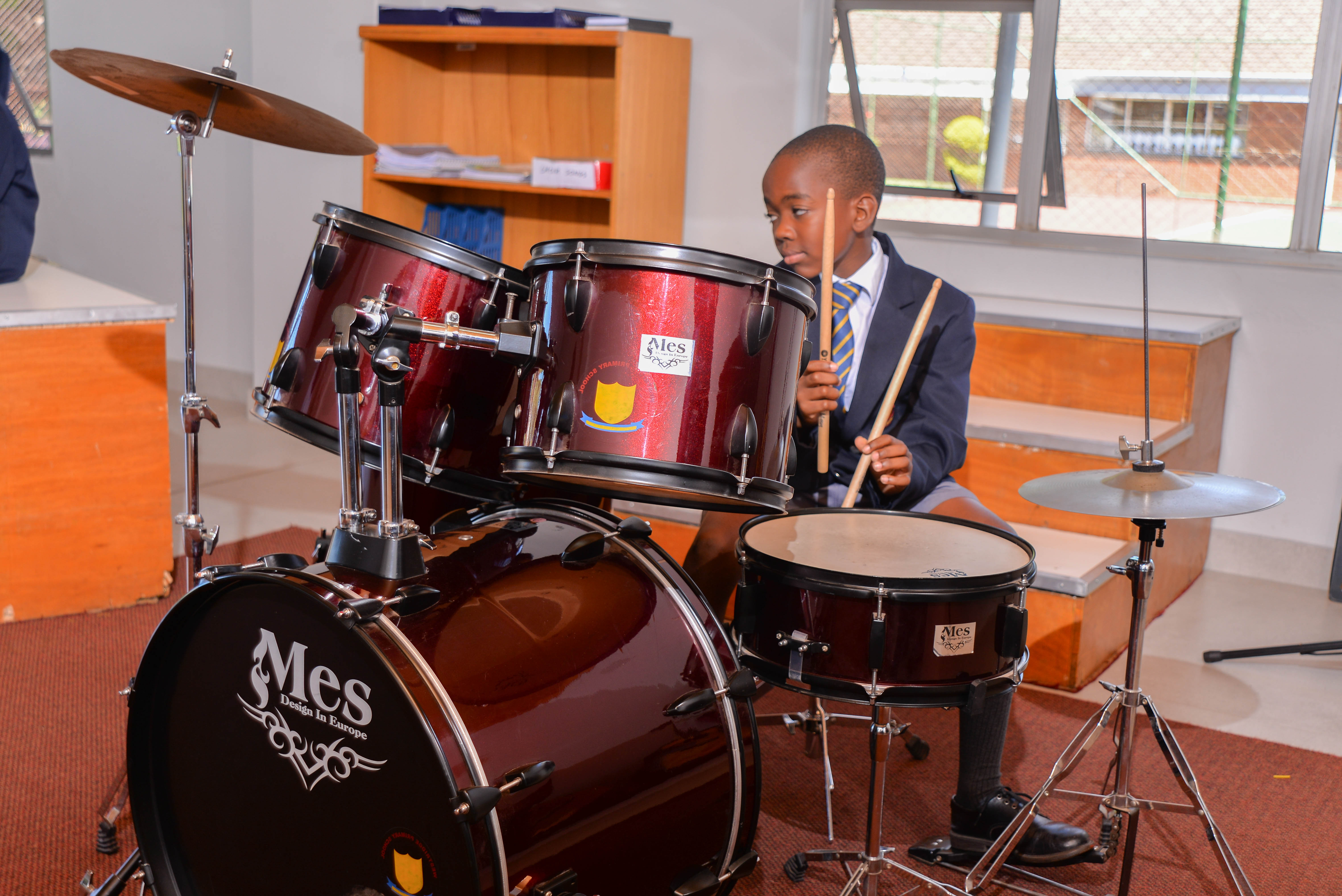 Westridge pupils collaborating during a classroom activity